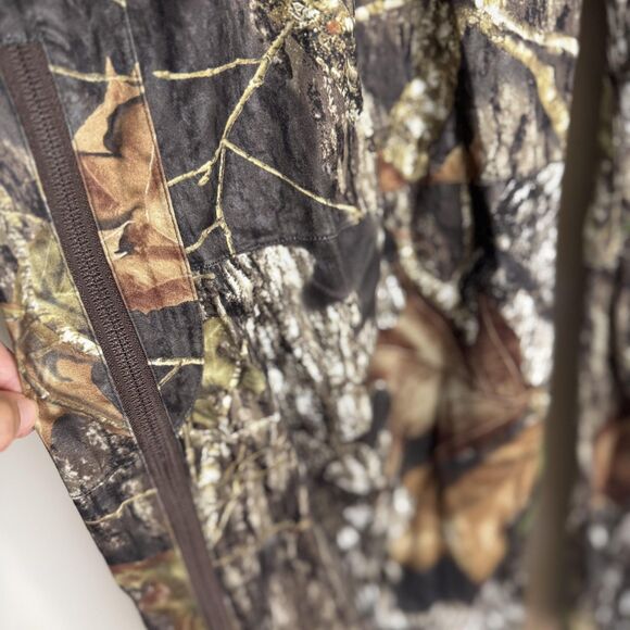 Under Armour Pants Mens XL Mossy Oak Camo Waterproof Hunting Outdoor Lined - Picture 5 of 14